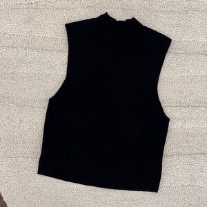 Urban Outfitters Cooperative Black Sleeveless Crop Top